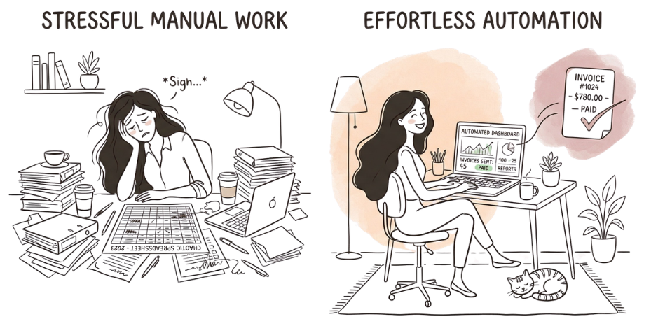 From stressful manual work to effortless automation